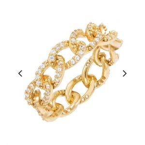 Gold Chain Link Ring
